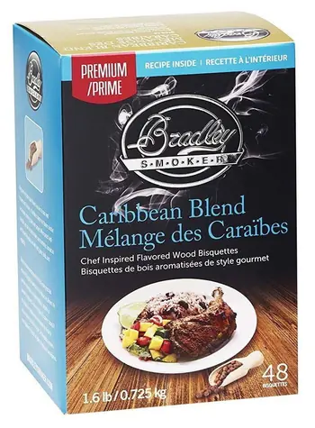 Bradley Smoker Premium Caribbean Blend 48 ks - Brikety udící