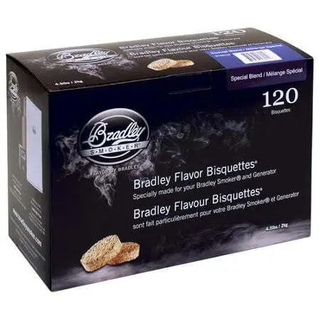 Bradley Smoker Special Blend 120 ks - Brikety udící