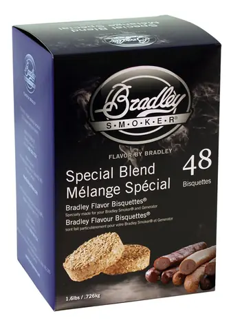 Bradley Smoker Special Blend 48 ks - Brikety udící