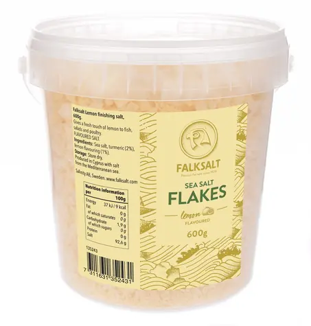 Falksalt Mořská vločková sůl citronová 600g