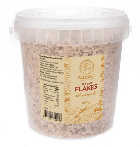 Falksalt Mořská vločková sůl houbová 600g