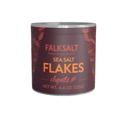Falksalt Mořská vločková sůl chipotle 125g