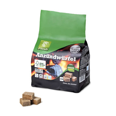 Flash Kostky na podpálení WOOD & WAX 150ks