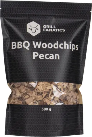 Grill Fanatics Pecan dřevěná štěpka BBQ 500g
