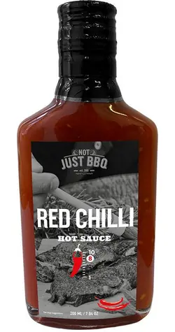 Not Just BBQ - BBQ grilovací omáčka Red hot chili sauce 200 ml