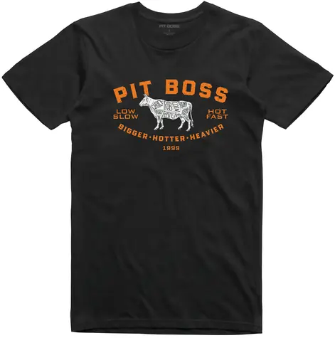 Pit Boss Pánské triko M černá