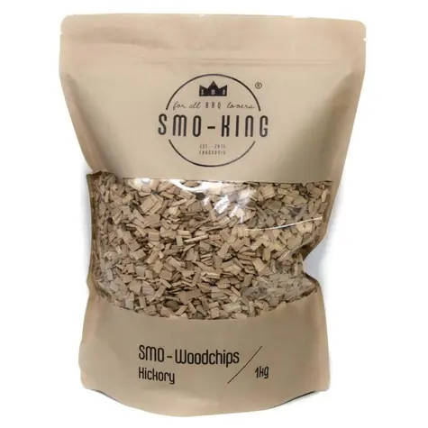 Smo-King Dřevěná štěpka hickory 1kg