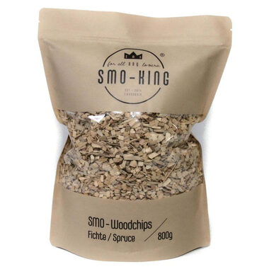Smo-King Dřevěná štěpka smrk 800g