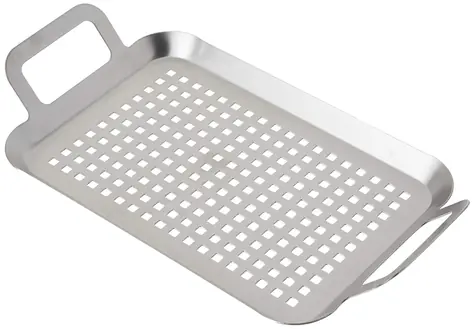 UG Grill Grilovací mísa na zeleninu 37x19cm nerez