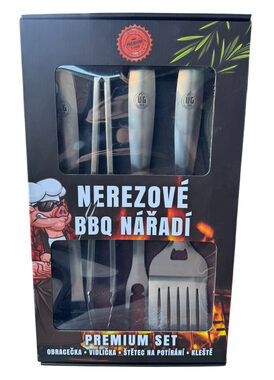 UG Grill Prémiová sada nerezového grilovacího nářadí