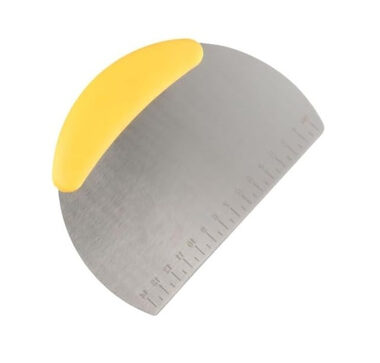 UG Grill Stěrka na těsto půlkulatá žlutá