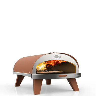 ZiiPa Piana Pizza pec na plyn 31cm - oranžová