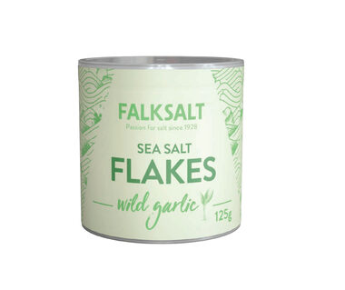 Falksalt Mořská vločková sůl česneková 125g