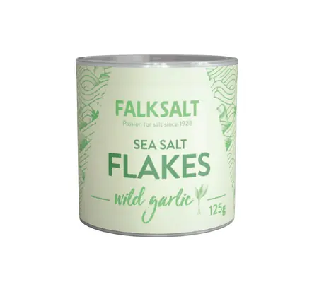 Falksalt Mořská vločková sůl česneková 125g