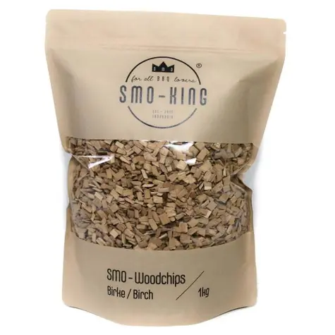 Smo-King Dřevěná štěpka bříza 1kg  