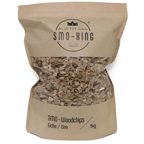Smo-King Dřevěná štěpka dub 1kg 