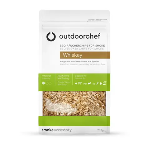Outdoorchef Whiskey dřevěná štěpka 750g