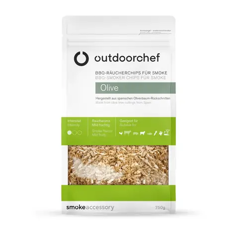 Outdoorchef Olive dřevěná štěpka BBQ 750g