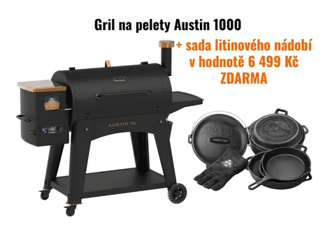Pit Boss Gril na pelety Austin 1000  - Onyx Edice