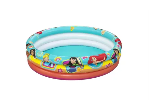Bestway 91099 - Bazének Disney Princess tříkomorový 122 cm