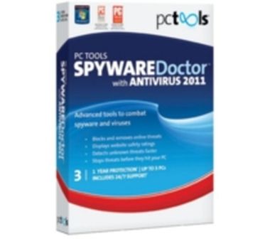 PC TOOLS SPYWARE DOCTOR + ANTIVIRUS 2011 / 1 uživatele pro 3 PC / výprodej
