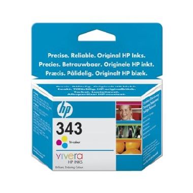 HP C8766 originální cartridge 343 / Photosmart 375, 325 / 7 ml / Barevná