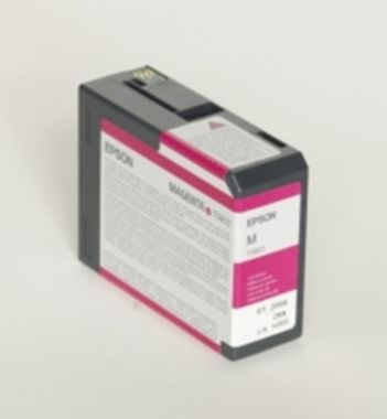 EPSON originální cartridge T5801 Vivid Magenta / Stylus Pro 3880 / 80ml