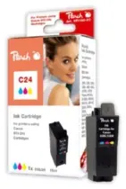 Peach BCI-24 alternativní cartridge / 15 ml / barevná