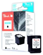 Peach 338 alternativní cartridge C8765E pro Deskjet 5740 černá / 19 ml