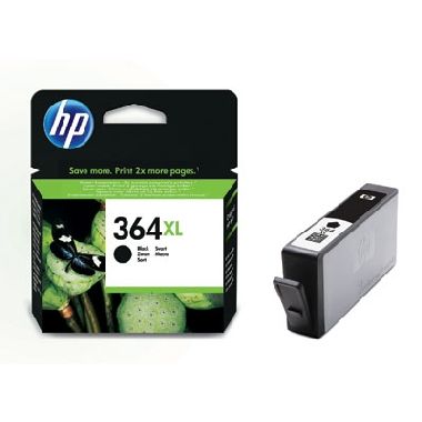 HP CN684EE originální cartridge 364XL / Photosmart C6380 / 18 ml / Černá