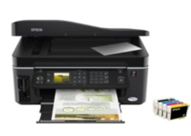 EPSON Stylus Office BX610FW / A4 barevná tiskárna /kopírka /skener /fax /38str. mono /5760x1440dpi /LCD / USB /LAN /WiFi