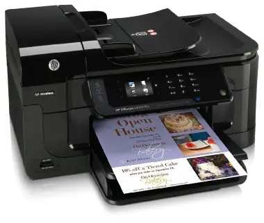 HP e-All-in-One HP Officejet 6500 / barevná / inkoustová / A4 / fax / kopírka / skener / USB / Wi-Fi / LAN / Černá 