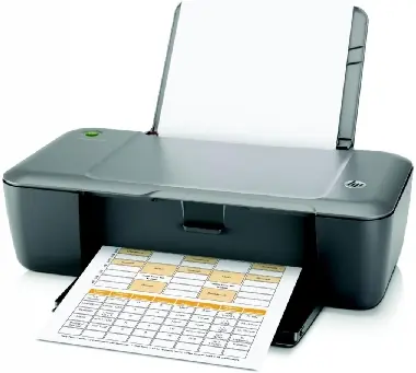 HP Deskjet 1000 / barevná / inkoustová / displej / USB / Stříbrná
