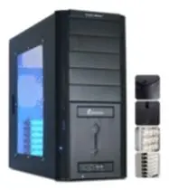 COOLERMASTER Centurion 534 Light černá /průhl.bok /bez zdroje