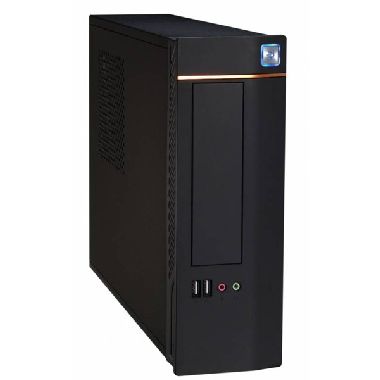 EUROCASE MicroTower WT-02 TFX, MINI ITX, bez zdroje, černý