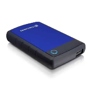 Transcend StoreJet 25H3 1TB externí HDD / 5400ot. / 2.5" / USB 3.0 / nárazuvzdorný / modrá
