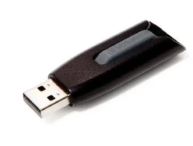 Verbatim Store 'n' Go V3 16GB černo-šedá / Flash Disk / USB 3.0 / čtení: 60MBs / zápis: 12MBs / doprodej