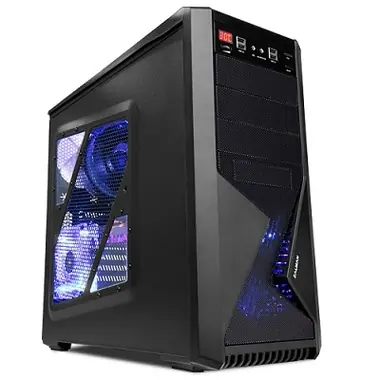 ZALMAN Z9 PLUS / mATX/ATX / I/O panel / bez zdroje / průhledný bok