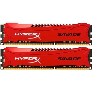 HyperX Savage Red 8GB DDR3 1600MHz / 2x4GB /  CL9 