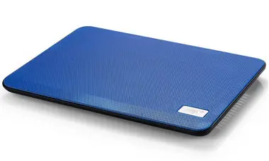 DEEPCOOL N17 modrá / chlazení pro notebook / chladicí podložka / pro 14" a menší