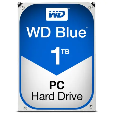 WD Blue 1TB / HDD / 3.5" SATA III / 7 200 rpm / 64MB cache / 2y
