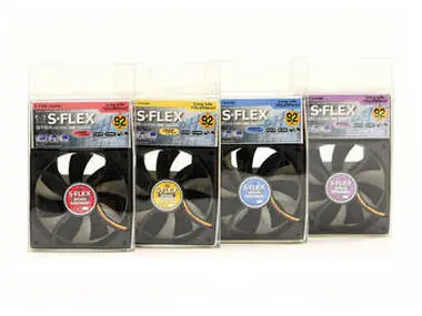 SCYTHE S-FLEX 92mm 1000rpm / 92 x 92 x 25 mm / 1000rpm