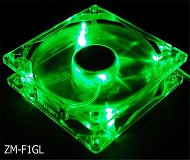 ZALMAN ZM-F1GL Green LED / 80mm / 18-30dB