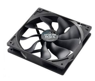 AKASA AK-FN062 APACHE / ventilátor 14cm / Hydro-dynamické ložisko / reg. PWM / černý