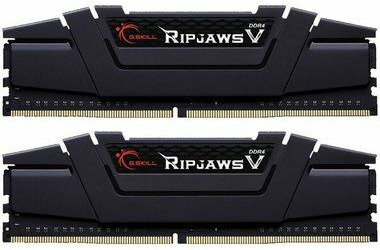 G.Skill Ripjaws V Black 32GB (2x16GB) 3200MHz / DDR4 / 16-18-18-38 / 1.35V