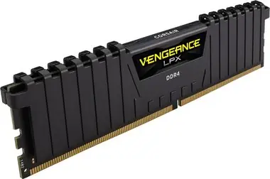 Corsair Vengeance LPX Black 16GB (1x16GB) 2400MHz CL14 / DDR4 / PC4-19200 / CL14-16-16-31 / 1.2V / XMP2.0 / chladič