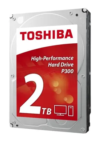 Toshiba P300 2TB / Interní disk / 3.5" / Výkonný / 64MB cache / SATA III / retail