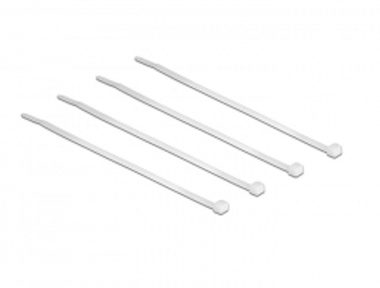 Delock stahovací pásky / transparentní / D 100 x Š 2.5 mm / 100 ks