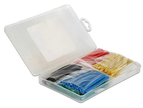 Delock set barevných tepelně smršťovacích trubic / 230 kusů
