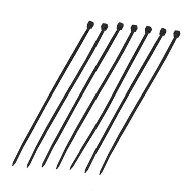 DATACOM Stahovací páska 2.5x165 / černá / 100ks